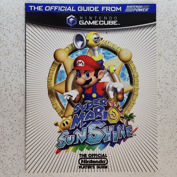 Nintendo Power Book-Super Mario Sunshine Player's Guide - Picture 1 of 5